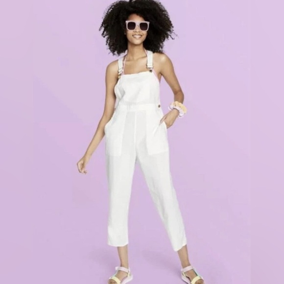 Stoney Clover Lane X Target Women’s Overalls Casual Summer NWT Size Medium - Picture 1 of 9